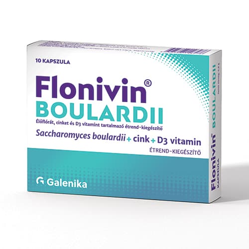 Flonivin Boulardii live flora capsules 10 pcs