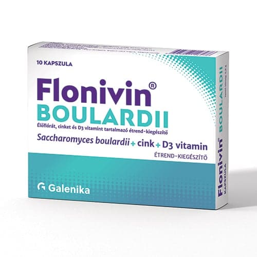 Flonivin Boulardii live flora capsules 10 pcs