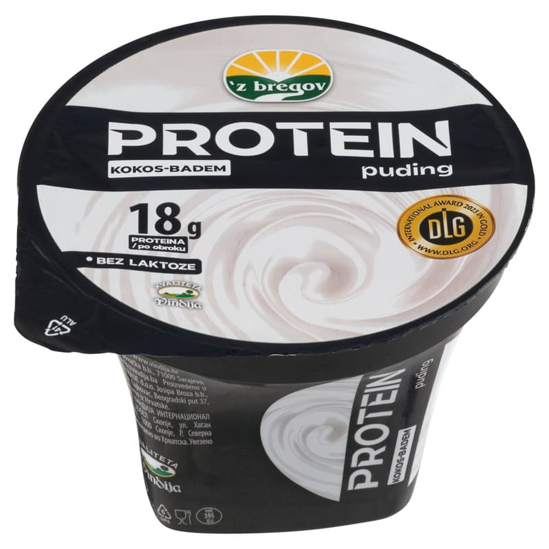 Vindija Cococnut-Almond Protein Pudding