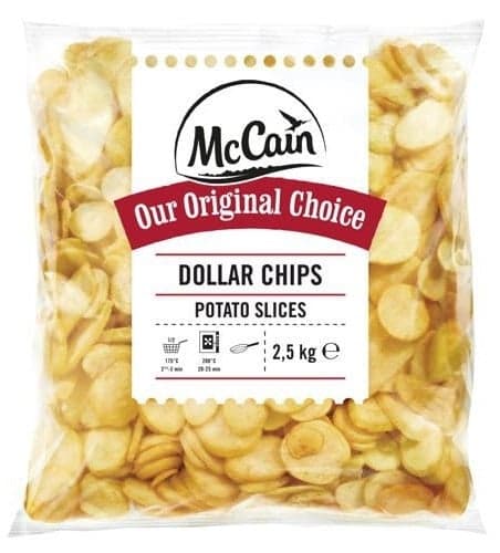 McCain Dollar Chips karika burgonya