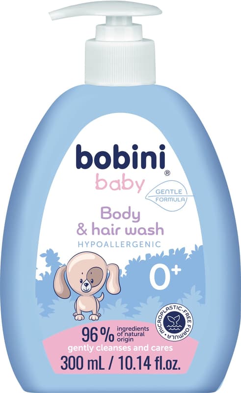 bobini Baby Hipoallergén 2in1 Sampon és Tusfürdő