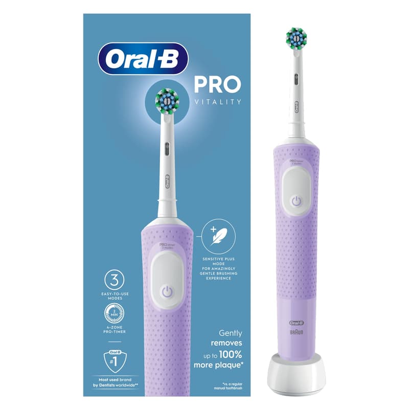 Oral-B Vitality Pro Elektromos Fogkefe, Lila