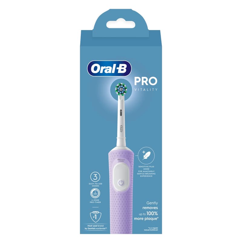 Oral-B Vitality Pro Elektromos Fogkefe, Lila