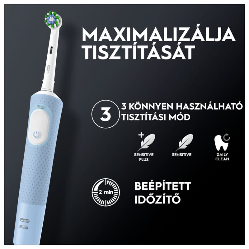 Oral-B Vitality Pro Elektromos Fogkefe, Lila