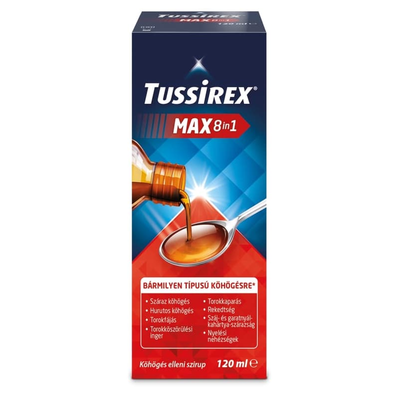 TussiRex Max 8in1 szirup 120ml