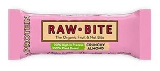 Rawbite Crunchy Mandula Protein Organic Bar