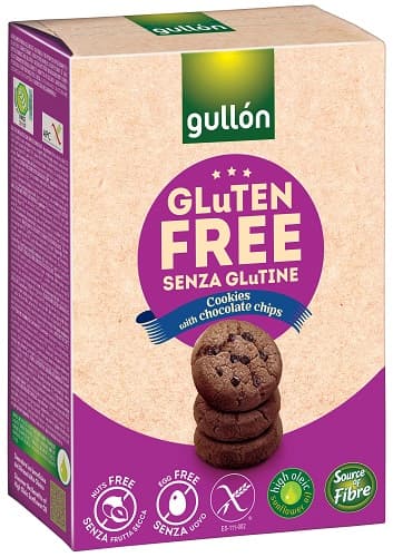 Gullon Choco chips glutén mentes