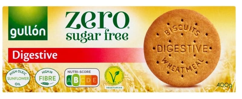 Gullon Digestiva cukormentes korpás keksz