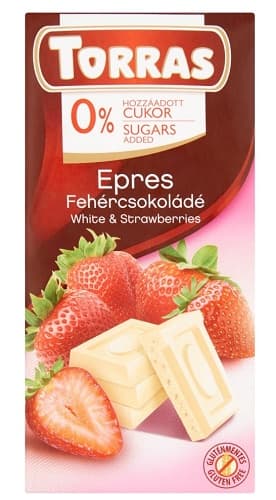 Torras White and Strawberries 0% sugars added