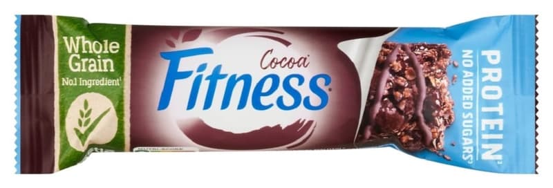 Nestlé Fitness Cocoa Cereal Bar with Protein 20g