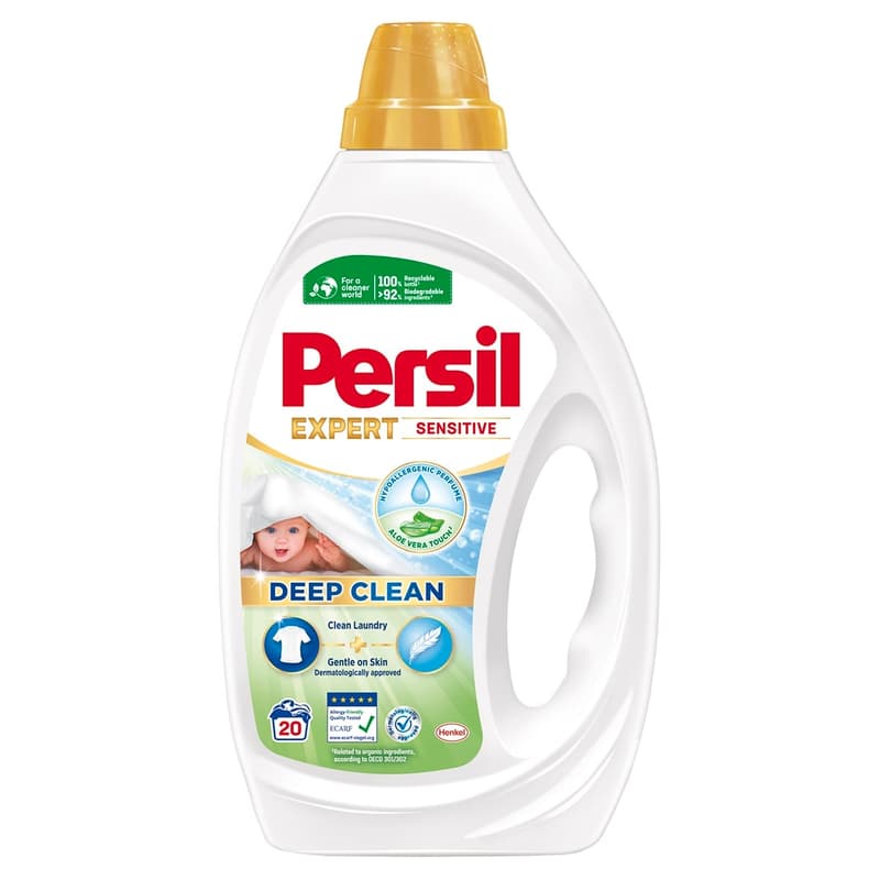 Persil Sensitive washing gel 0,9l 20WL