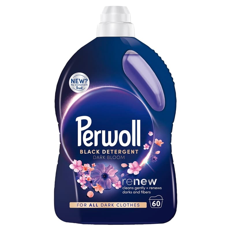 Perwoll Dark Bloom finommosószer mosógél 3L