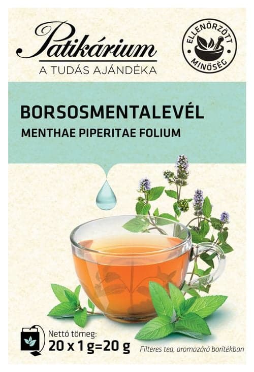 Patikárium Borsosmentalevél tea filteres 20 db
