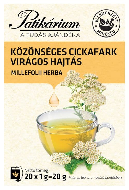 Patikárium Cickafarkfű tea filteres 20 db
