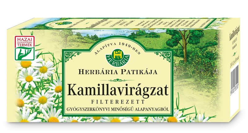 Herbária Kamillavirágzat filteres tea