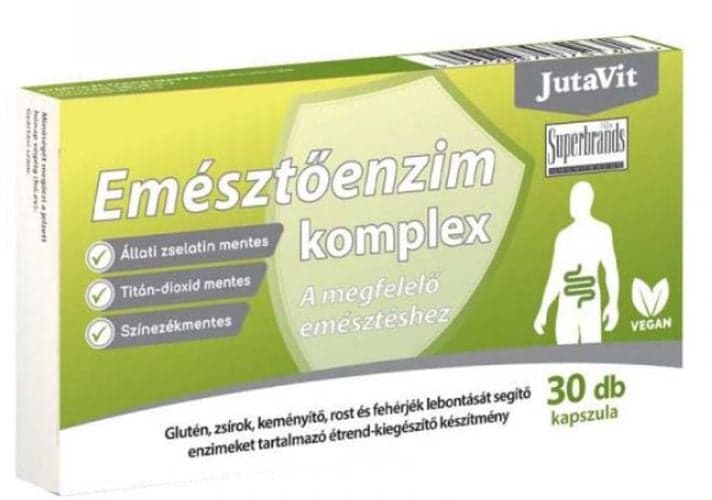 JutaVit Emésztőenzim kapszula 30 db