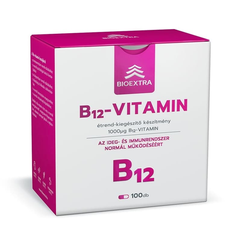 Bioextra B12 vitamin 1000 mcg kapszula 100 db