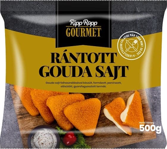 Ripp-Ropp Gourmet Rántott Gouda sajt