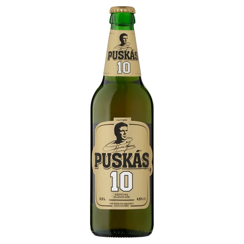 Puskás sör üveges 4,5%