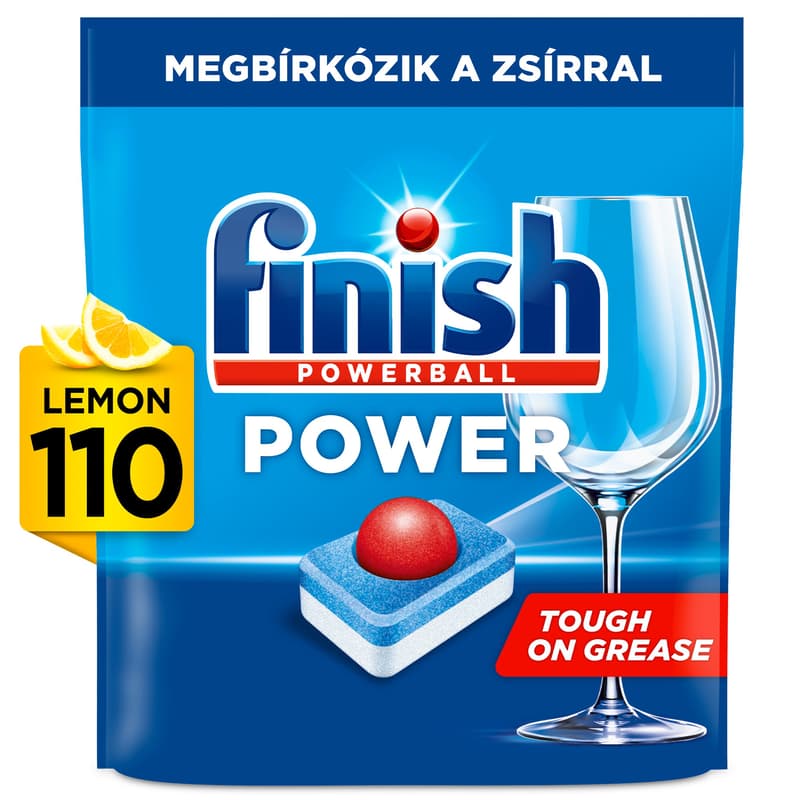 Finish Power All in 1 mosogatógép-tabletta, Regular