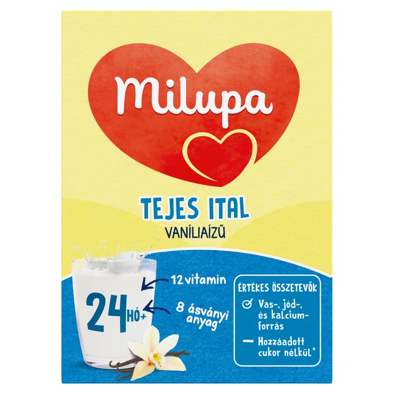 Milupa vaníliaízű tejes ital 2 éves kortól