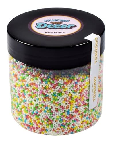 small coloured sugar balls