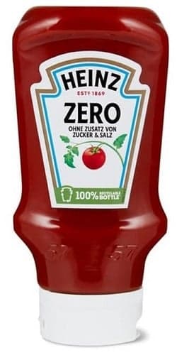 Heinz ketchup ZERO 425g/400ml TD
