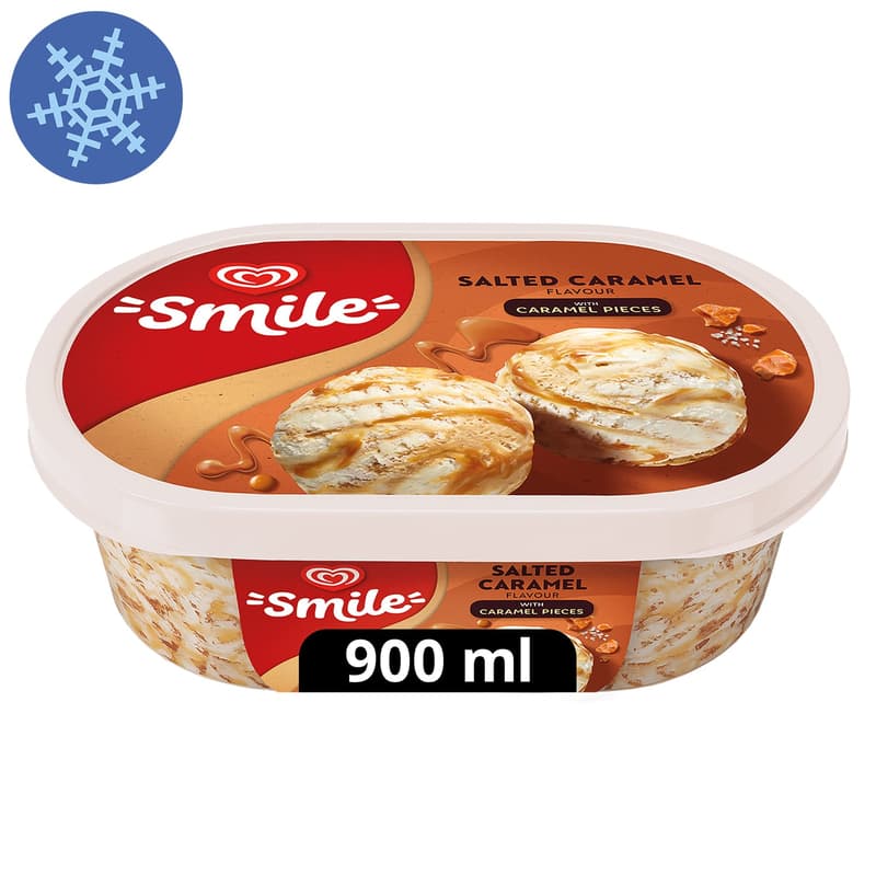 ALGIDA SMILE Jégkrém Sós karamell