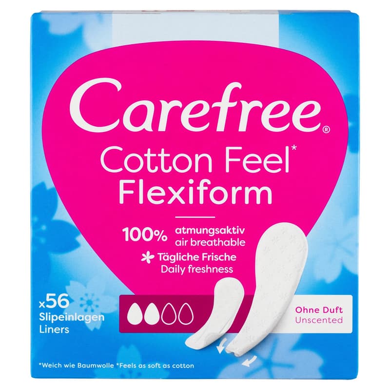 Carefree tisztasági betét Cotton Feel Flexiform