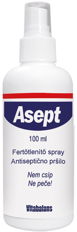 Asept fertőtlenítő spray 100ml