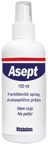 Asept fertőtlenítő spray 100ml