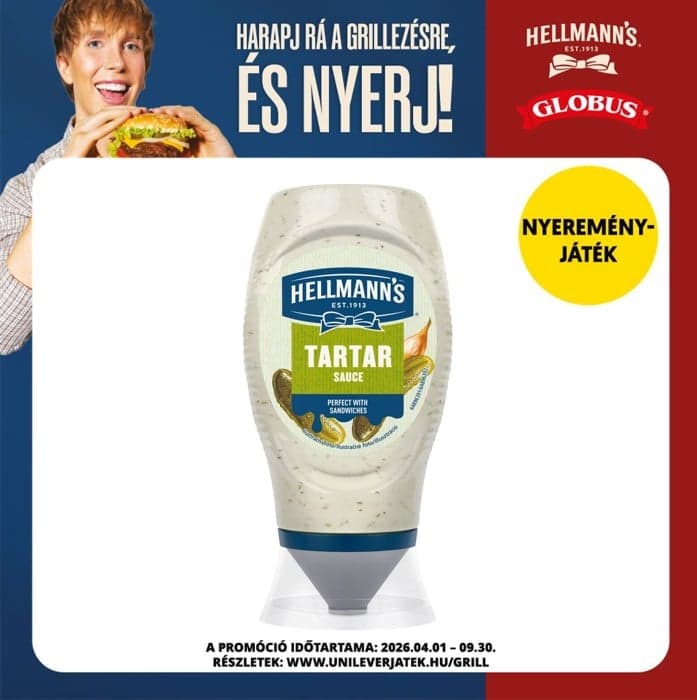 HELLMANN’S Uborkás tartárszósz