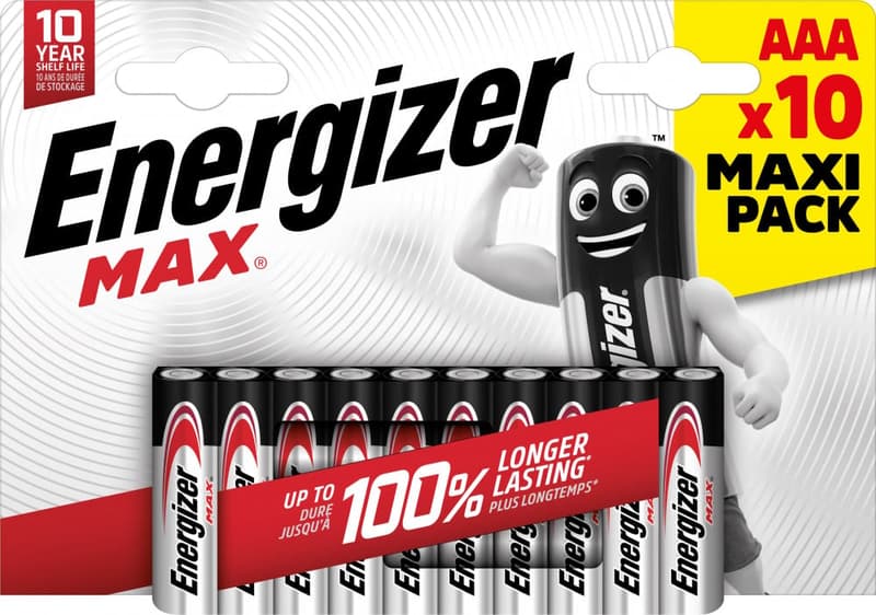 ENERGIZER MAX B10 AAA mikro elem E92