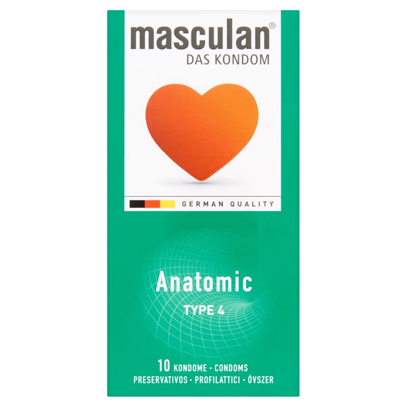 Masculan "4" gumióvszer anatómiailag formált