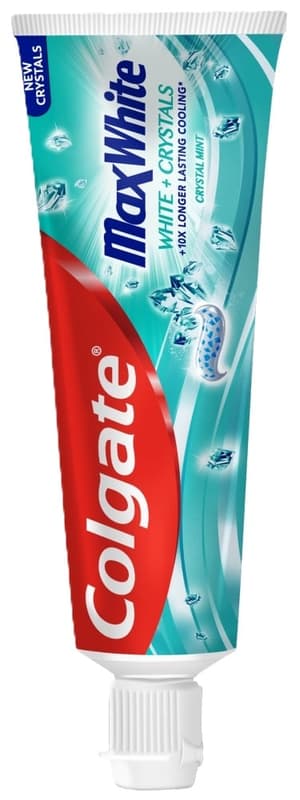 Colgate toothpaste Max White White Crystals