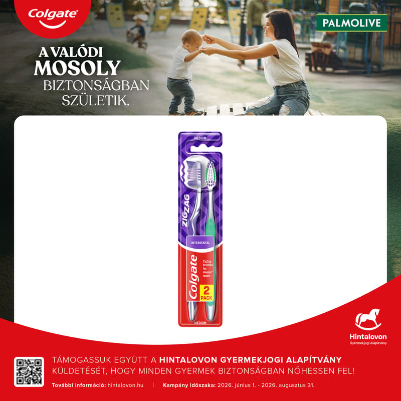 Colgate toothbrush Zigzag Medium duo