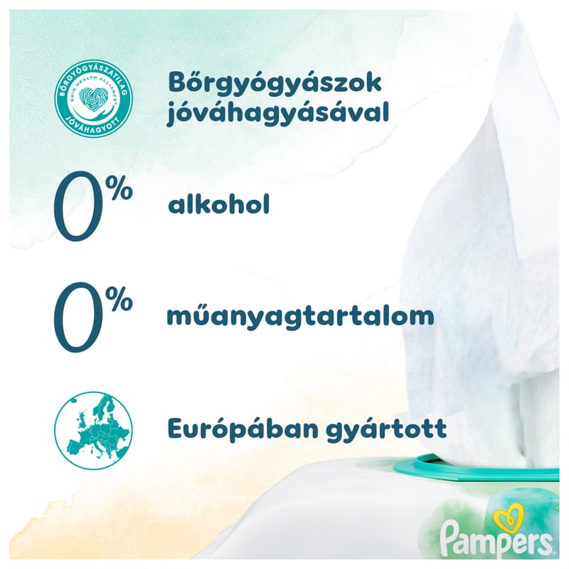 Pampers Harmonie Nedves Törlőkendő Protect & Care