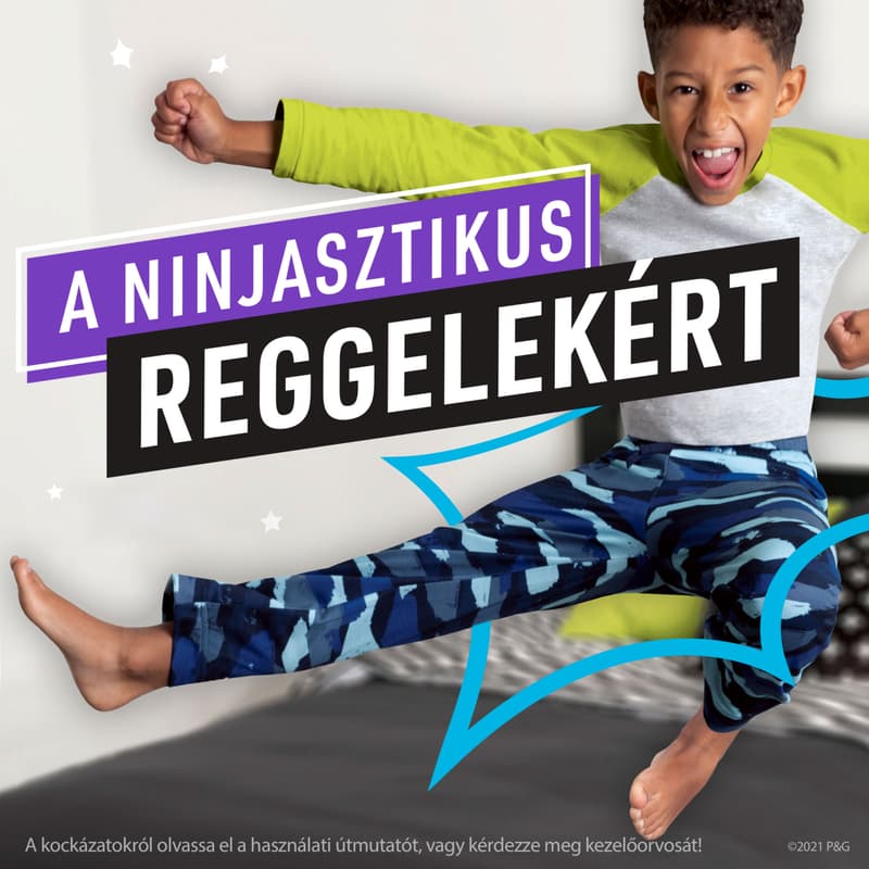 Ninjamas Pyjama Pants Bugyipelenka, Űrhajós, 4-7 év, 10 db