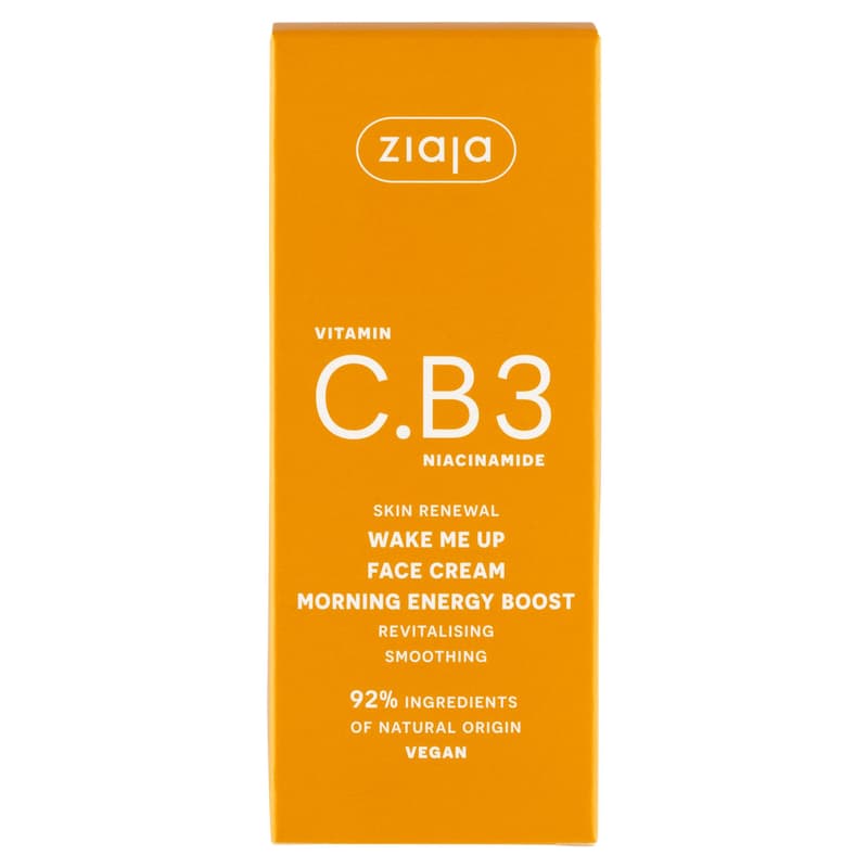 Ziaja C.B3 Vitamin niacinamid frissítő reggeli arckrém