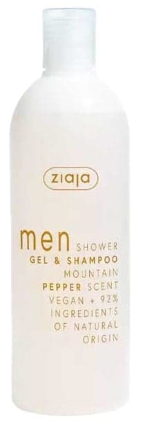 MEN SHOWER GEL AND SHAMPOO MOUNTAIN PEPPER