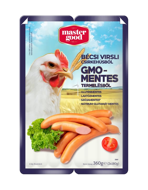 Master Good bécsi virsli csirkehúsból 2x180 g