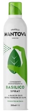 MANTOVA BASIL FLAVOURED EXTRA VIRGIN OLIVE OIL SPRAY 200ML