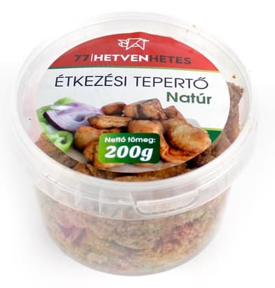 Hetvenhetes étkezési tepertő