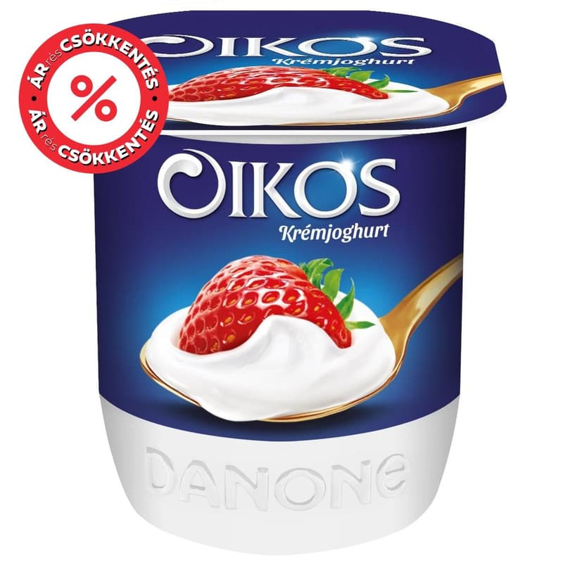 Danone Oikos élőflórás epres krémjoghurt