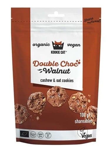 Kookie Cat Double Choc walnut cashew oat cookie