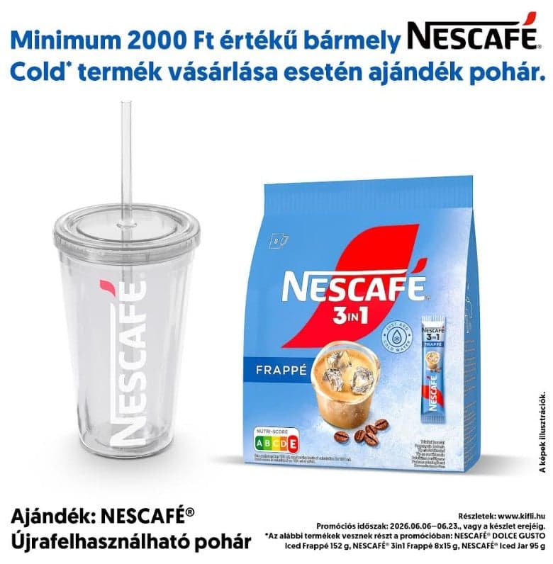 NESCAFÉ 3in1 Frappé 8x15g