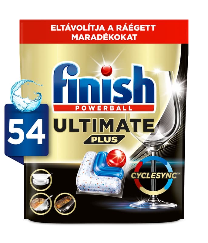 Finish Ultimate Plus All in 1 dishwashing-capsules, Regular