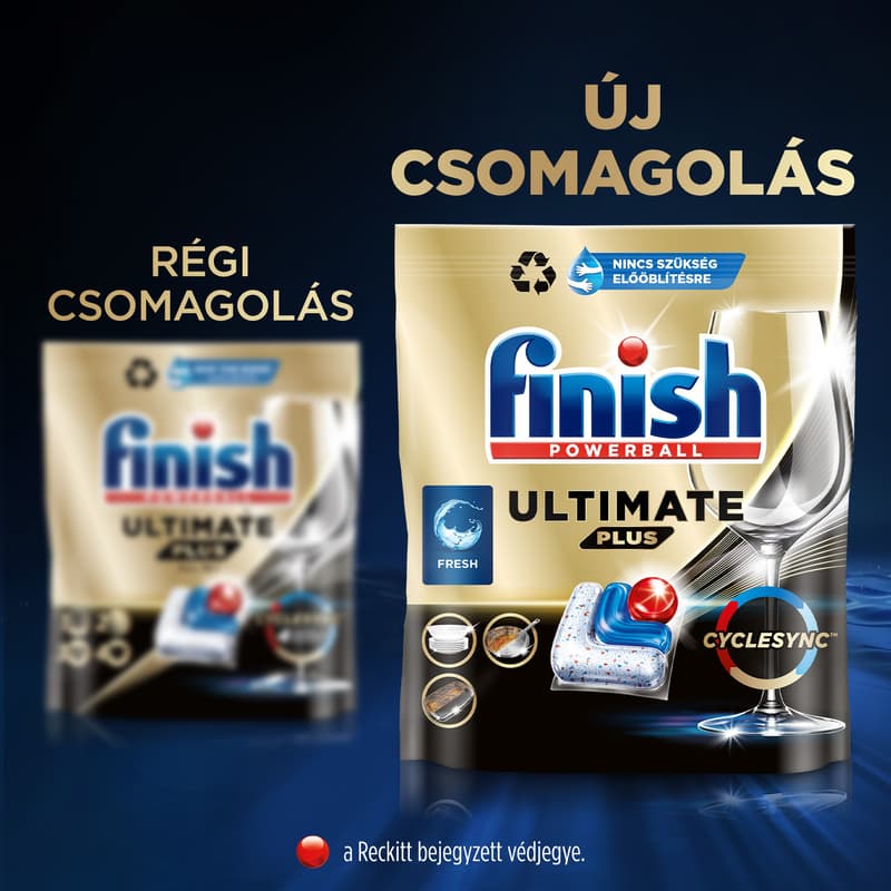 Finish Ultimate Plus All in 1 dishwashing-capsules, Regular