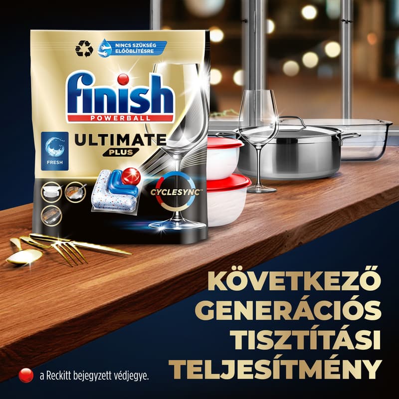 Finish Ultimate Plus All in 1 dishwashing-capsules, Regular