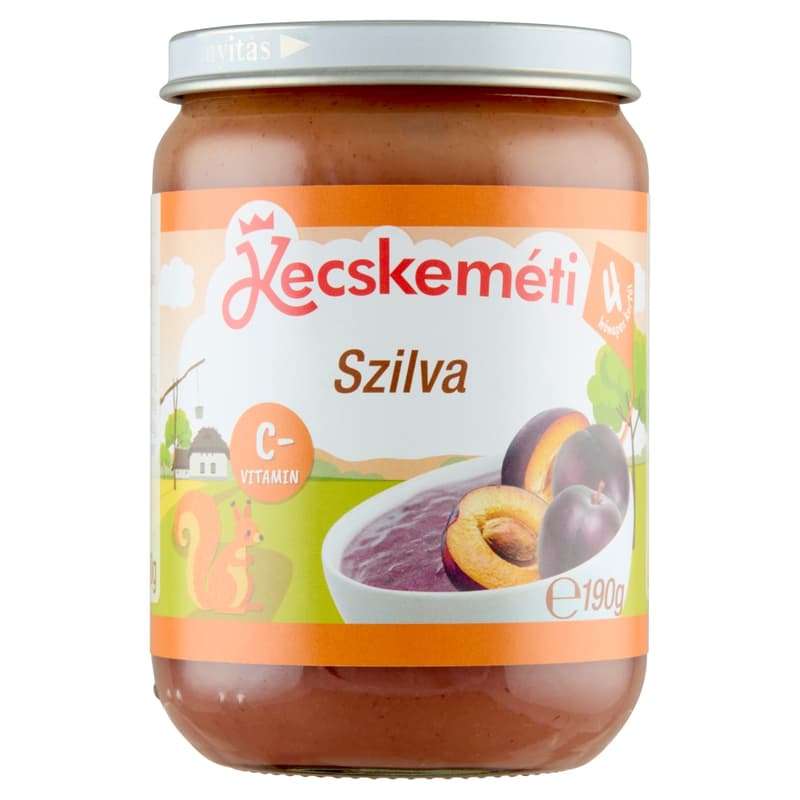 Kecskeméti Szilva 4 hónapos kortól